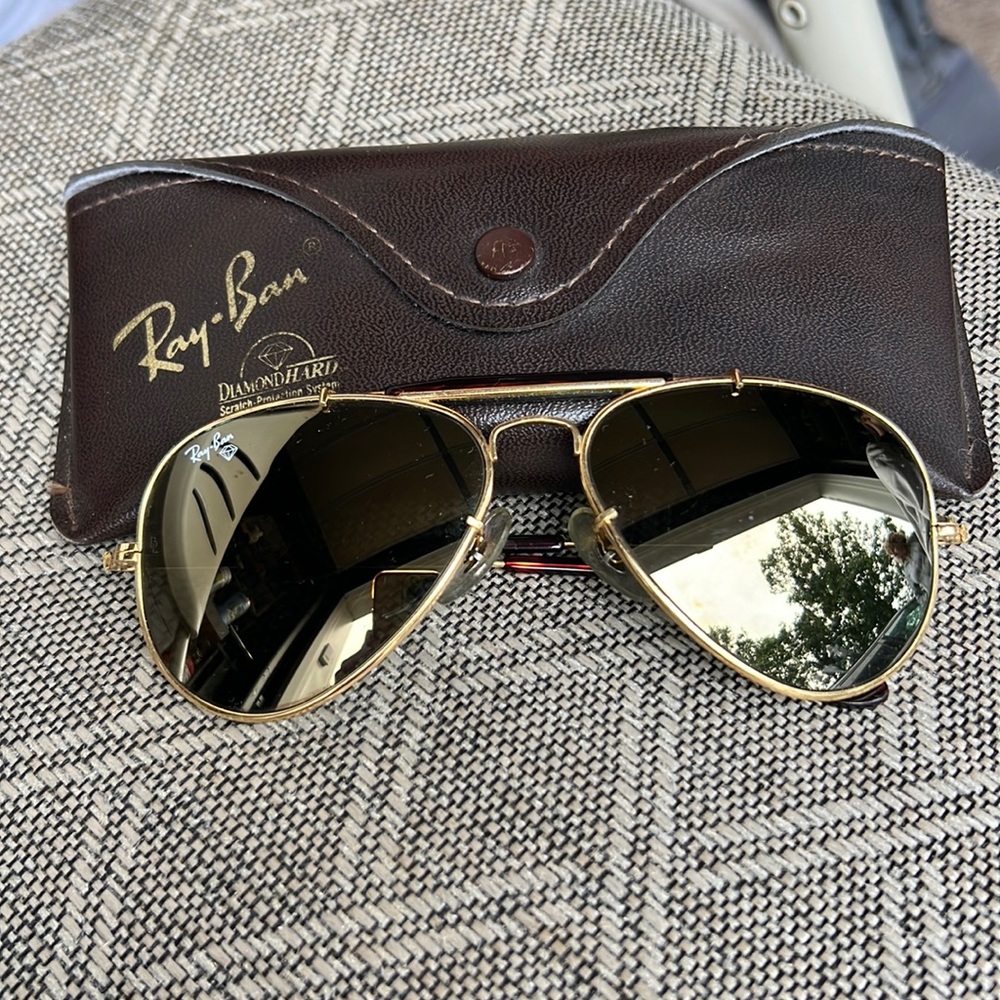 Ray-ban classic Diamond hard aviator sunglasses